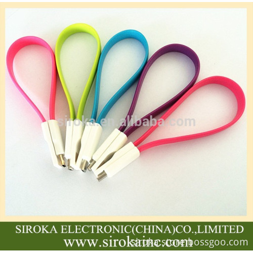 Brand New Magnetic micro USB charger cable V8 5PIN USB 2.0 sync charging cable for Samsung HTC Android phone